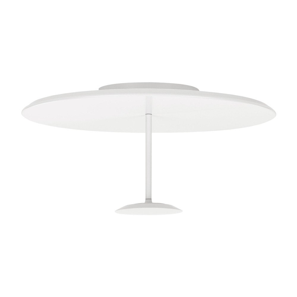 Plafoniera alb mat LED cu intensitate reglabila din otel Nima – Nova Luce