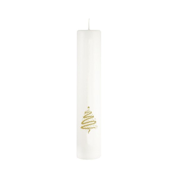 Lumânare de Advent cu numere Unipar, timp de ardere 70 h, alb-image-1