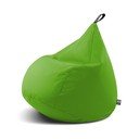 Fotoliu puf pentru copii verde Drop M – So Soft?