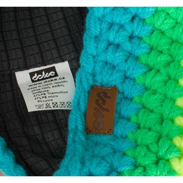 Bentiță lucrată manual DOKE Stripes Blue-image-1