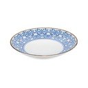 Bol alb/albastru din porțelan ø 25,5 cm Azul – BonBistro