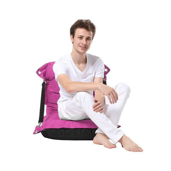 Beanbag pentru grădină roz Siva – Floriane Garden-image-1