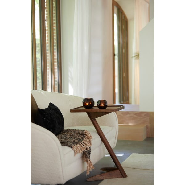 Măsuță auxiliară din lemn masiv de mango 42x45 cm Qiano – Light & Living-image-1