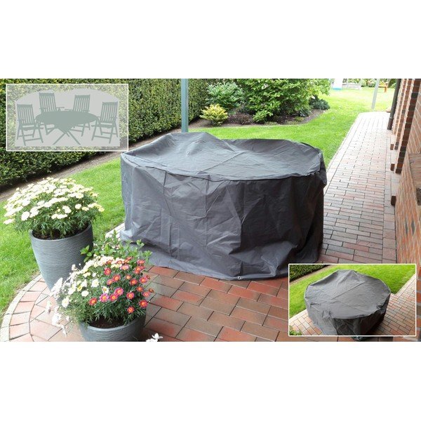 Husă de protecție pentru mobilier de grădină ø 200 cm – Garden Pleasure-image-2