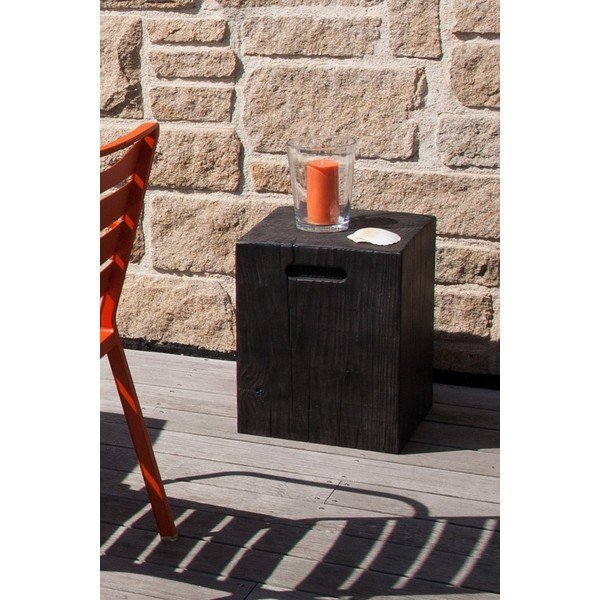 Măsuță auxiliară pentru grădină Ezeis Ecotop, 35 x 35 cm, gri-image-3