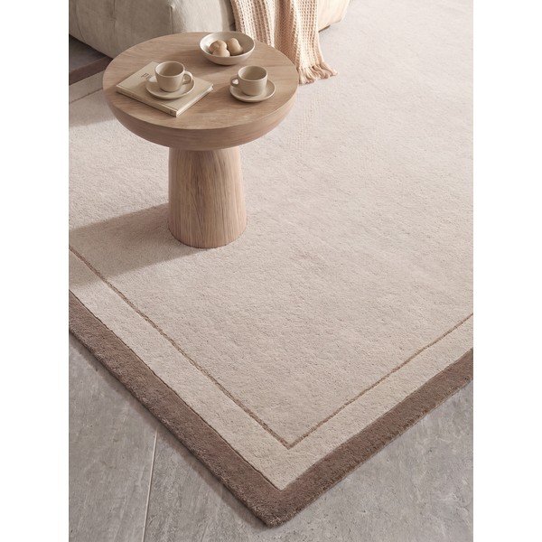 Covor maro/crem din amestesc de lână 120x170 cm Niko – Villeroy&Boch-image-3