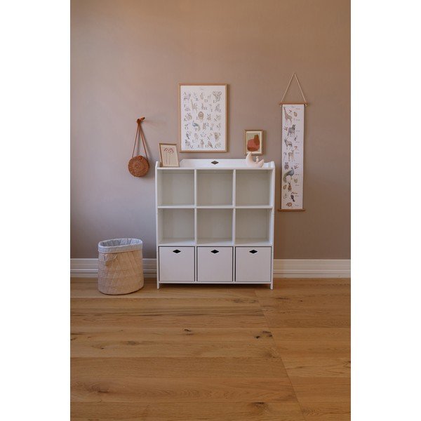 Comodă de copii albă 99,5x37,5x32 cm Luca – Cam Cam Copenhagen-image-1