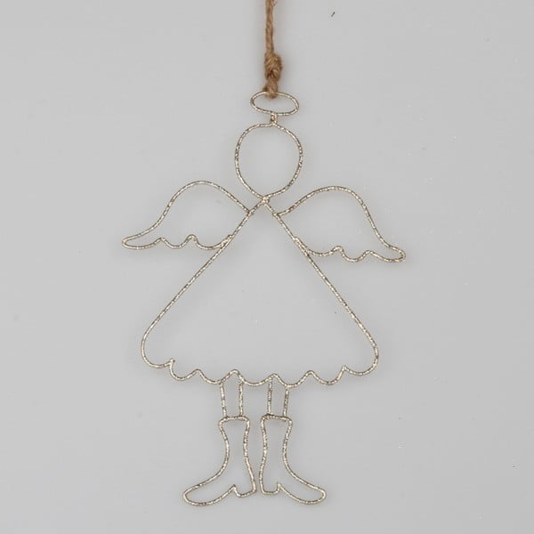 Decorațiune suspendată din sârmă în formă de înger Dakls Piet