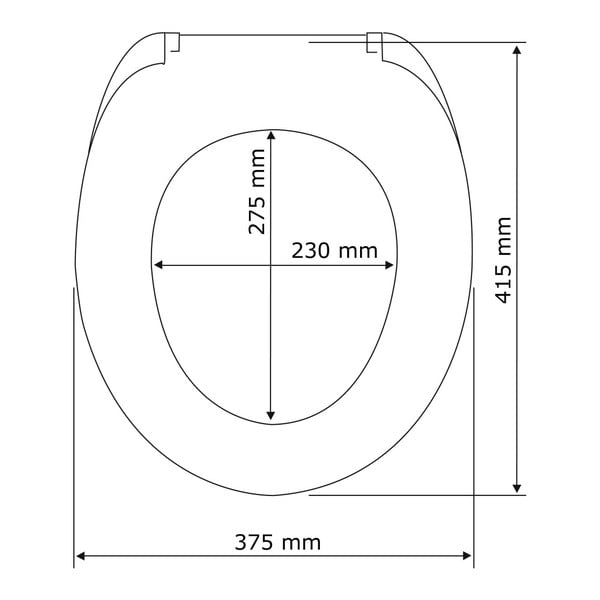 Capac WC 37,5 x 41,5 cm Easy-Close (cu închidere automată) Guilty Dog – Wenko-image-4