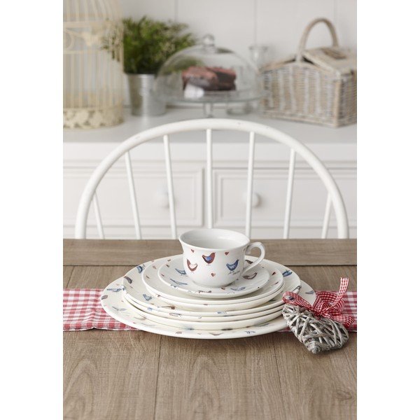 Set de 12 piese Churchill China Lovebirds-image-1