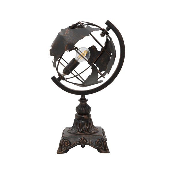 Veioză neagră cu abajur din metal (înălțime 40 cm) World Industry – Mauro Ferretti