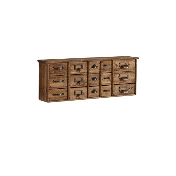 Comodă în culoare naturală deschisă din lemn de pin suspendată 67x25x14 cm Klas – Ellos Home