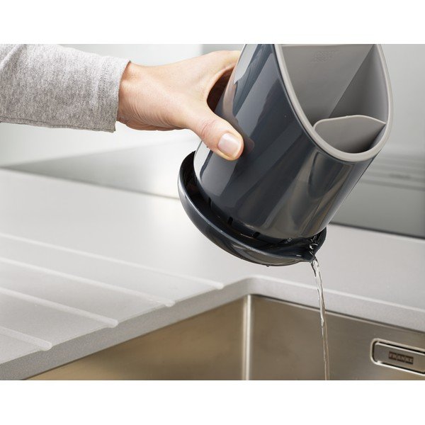 Suport tacâmuri, cuțite și alte ustensile Joseph Joseph Dock, gri-image-1