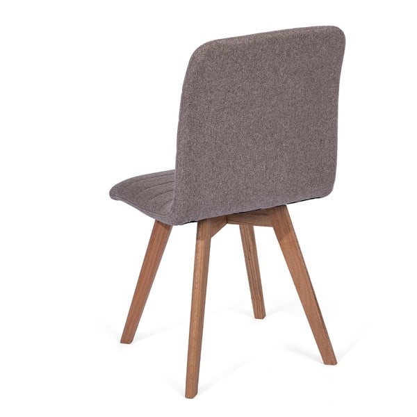 Set 2 scaune dining taupe Veva - Bonami Selection-image-3