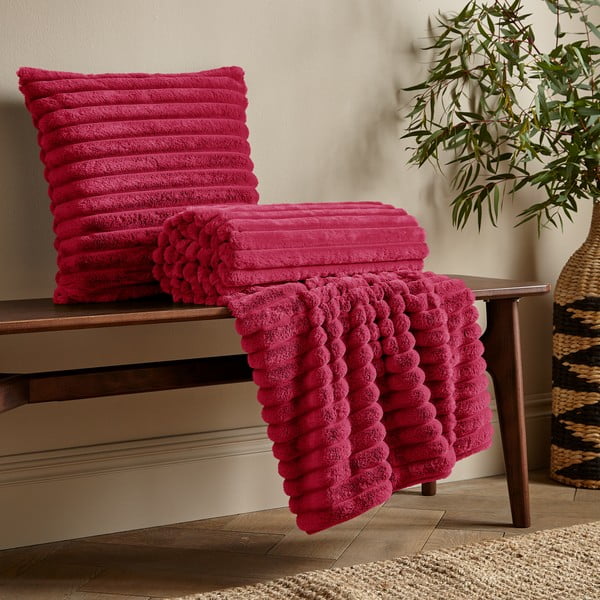 Pernă decorativă 45x45 cm Cosy Ribbed – Catherine Lansfield-image-3