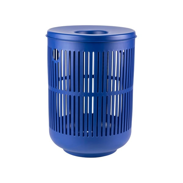 Coș de rufe albastru din plastic 60 l Ume – Zone