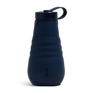 Sticlă pliabilă Stojo Bottle Denim, 590 ml, albastru