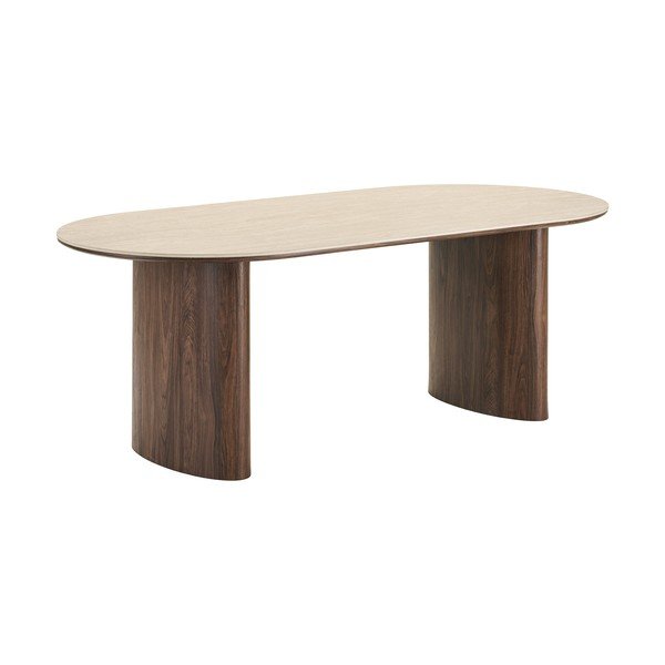 Masă de dining cu blat ceramic 100x210 cm Delphi – House Nordic