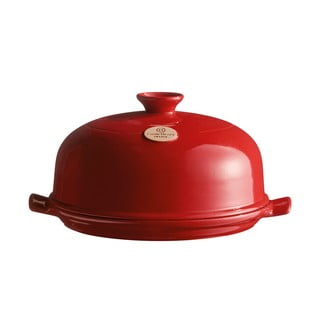 Formă rotundă din ceramică pentru copt pâine Emile Henry, roșu