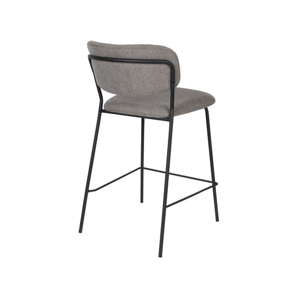 Scaune de bar gri 2 buc. 89 cm Jolien – White Label-image-4