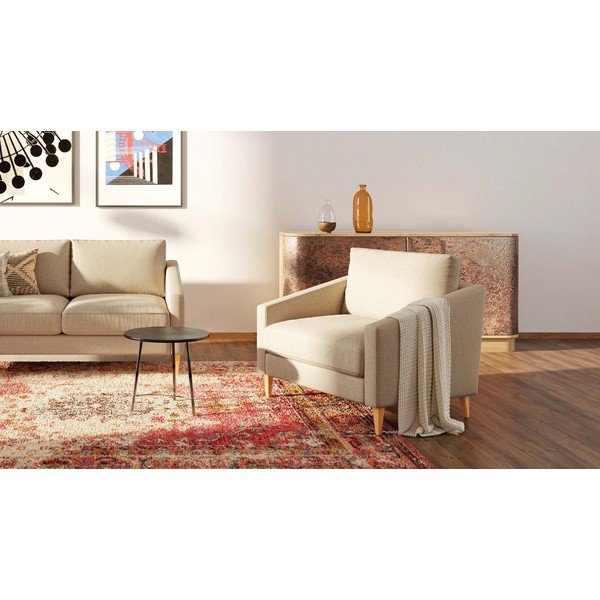 Fotoliu de relaxare bej  Karoto – Ame Yens-image-3