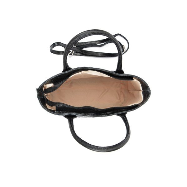 Poșetă din piele Renata Corsi Rosa, negru-image-3