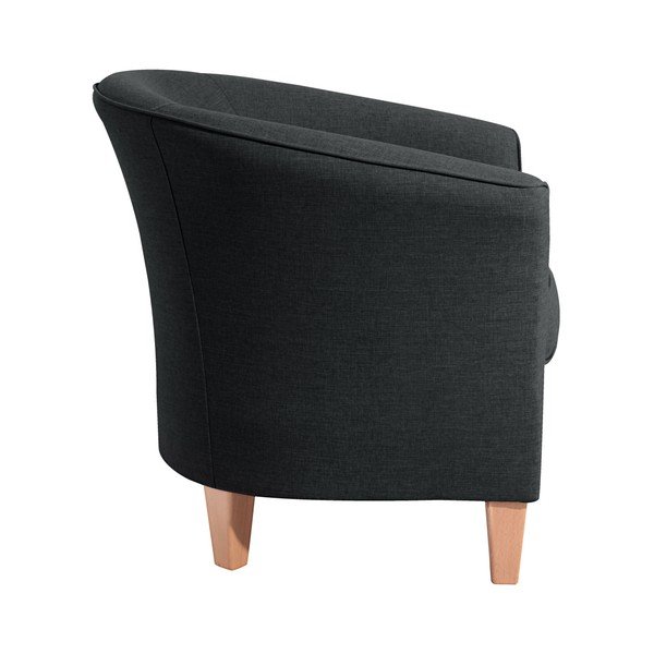 Fotoliu Max Winzer Livia Black, negru-image-2