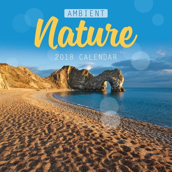 Calendar perete pentru anul 2018 Portico Designs Ambient Nature