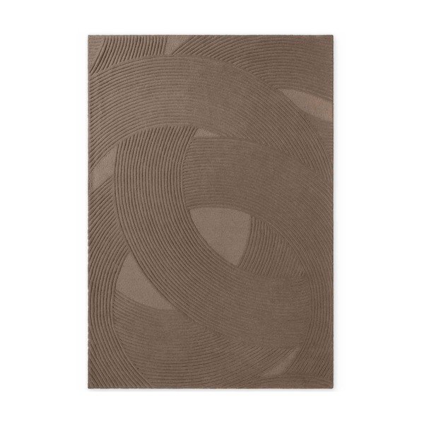 Covor maro din lână 120x170 cm Kensington Victoria – Ted Baker