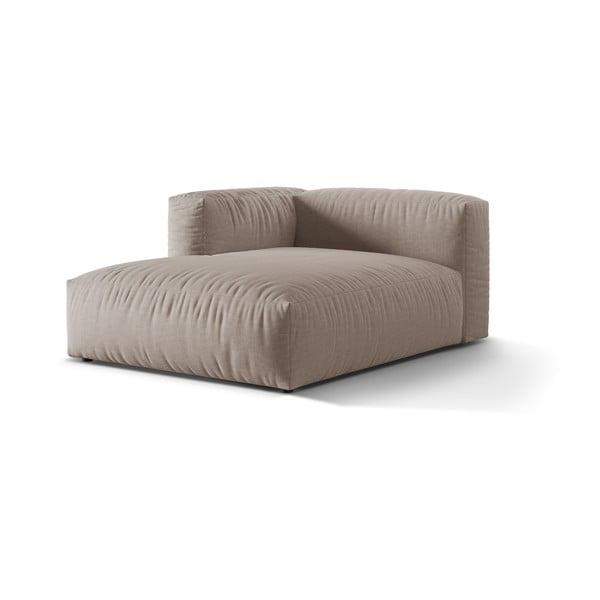 Modul pentru canapea modulară bej (cu colț pe partea stângă ) Martina – Micadoni Home-image-1