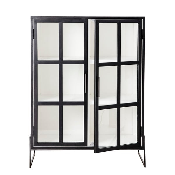 Vitrină Bloomingville Opal, negru-image-3