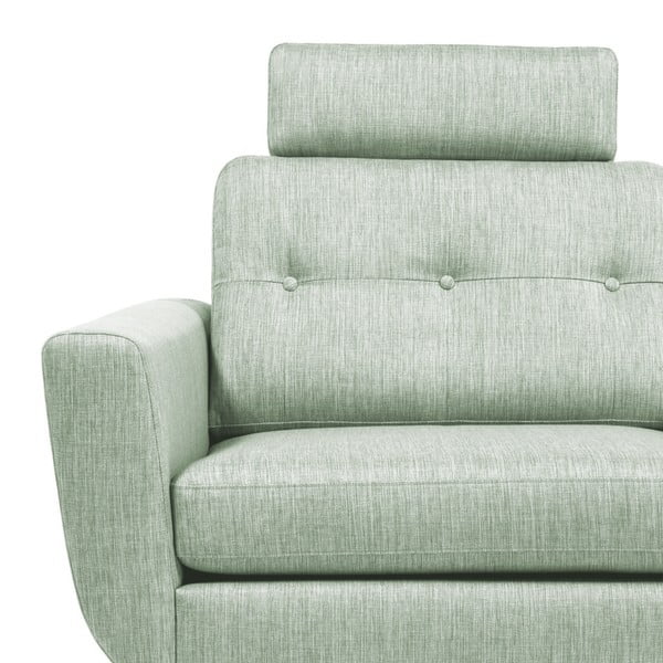 Tetieră pentru canapea Vivonita Harlem, verde deschis-image-3