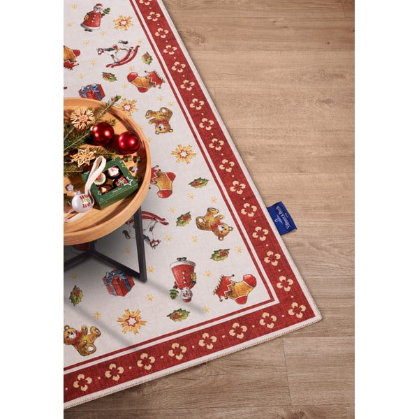 Covor roșu 160x230 cm  cu model de Crăciun Red Christmas – Villeroy&Boch-image-2