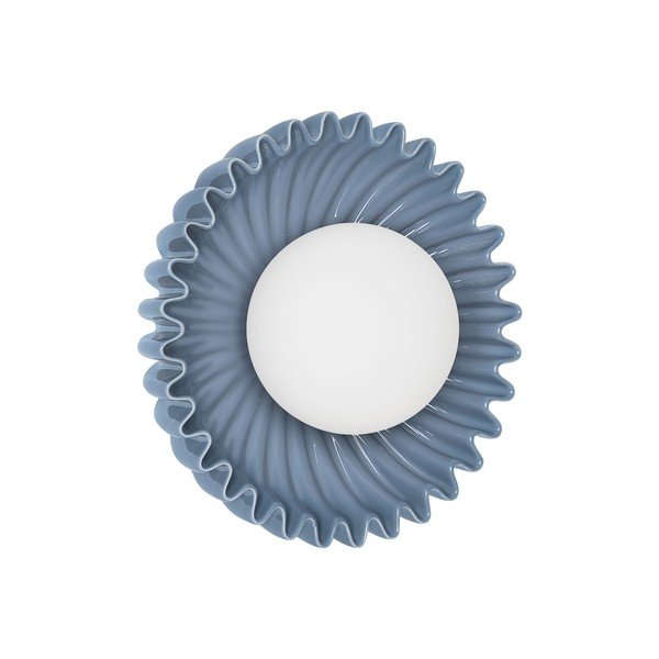 Aplică de perete albastră din ceramică Petel – Nova Luce-image-3