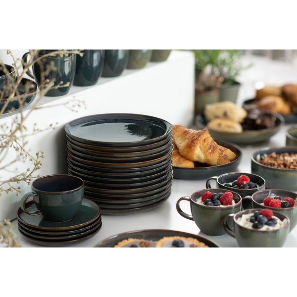 Cană albastru-închis pentru cappuccino din porțelan 247 ml Crafted Denim – like | Villeroy & Boch-image-2