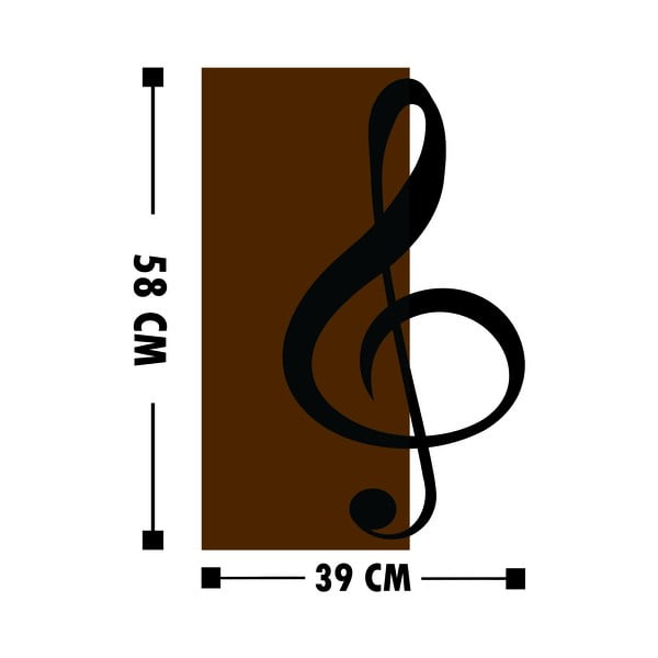 Decorațiune de perete Wallity Treble Clef-image-4