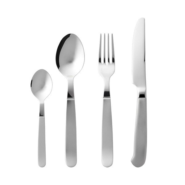 Tacâmuri argintii din oțel inoxidabil 16 buc. Rejka – Gense