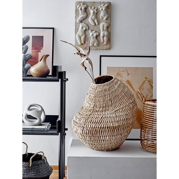 Coș de depozitare din iarbă-de-mare ø 35x39 cm Floria – Bloomingville-image-2