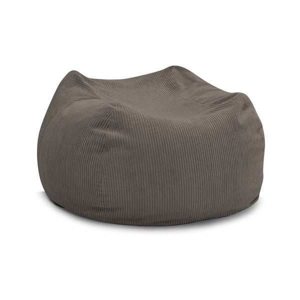 Fotoliu bean bag gri/maro Voltaire – Bobochic Paris