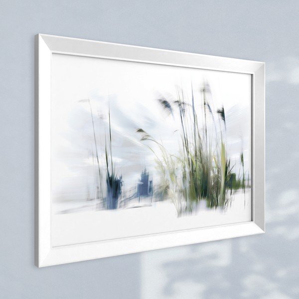 Tablou cu ramă imprimat 56x75 cm Blue Grasses – Styler-image-3