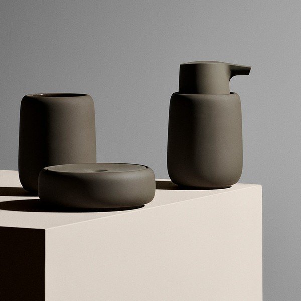 Dozator de săpun Blomus Sono, 250 ml, maro-image-1