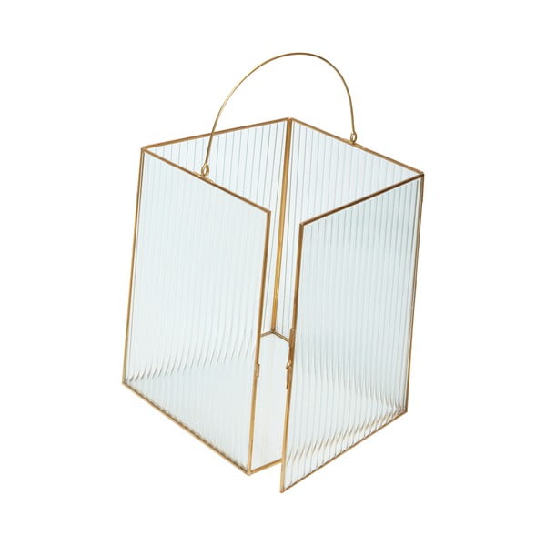 Felinar 2 buc. din sticlă (înălțime 31 cm) Ripple – Hübsch-image-2