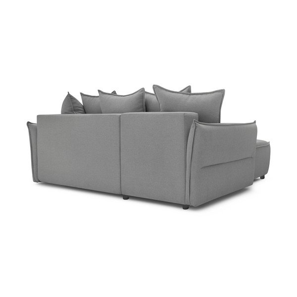 Colțar gri deschis extensibil (colț  pe partea stângă ) Leon – Bobochic Paris-image-4