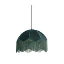 Lustră în culoarea petrol cu abajur textil ø 50 cm Malacia – Light & Living