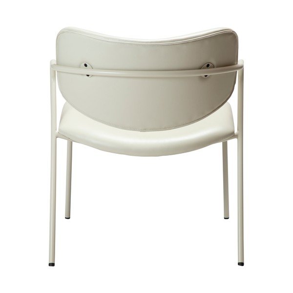 Fotoliu crem din imitație de piele Zed – DAN-FORM Denmark-image-4