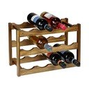 Suport pentru sticle de vin din lemn număr de sticle 12 Fondi – Wenko