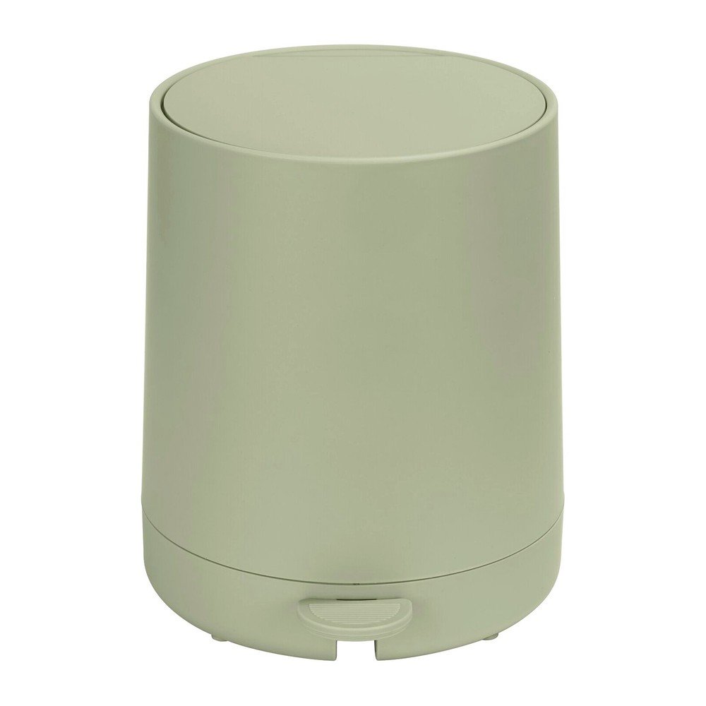 Coș de gunoi verde cu pedală din plastic 5 l Fablo – Wenko