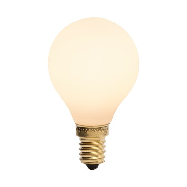 Bec LED E14, cu lumină caldă cu intensitate reglabilă 3 W Porcelain I – tala