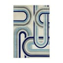 Covor albastru prăfuit 200x290 cm Nova Retro Blue – Asiatic Carpets