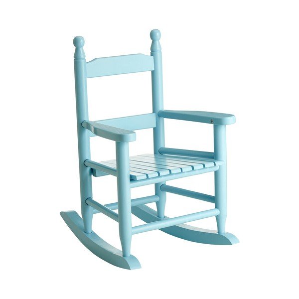Scaun de copii albastru din lemn de plop – Premier Housewares